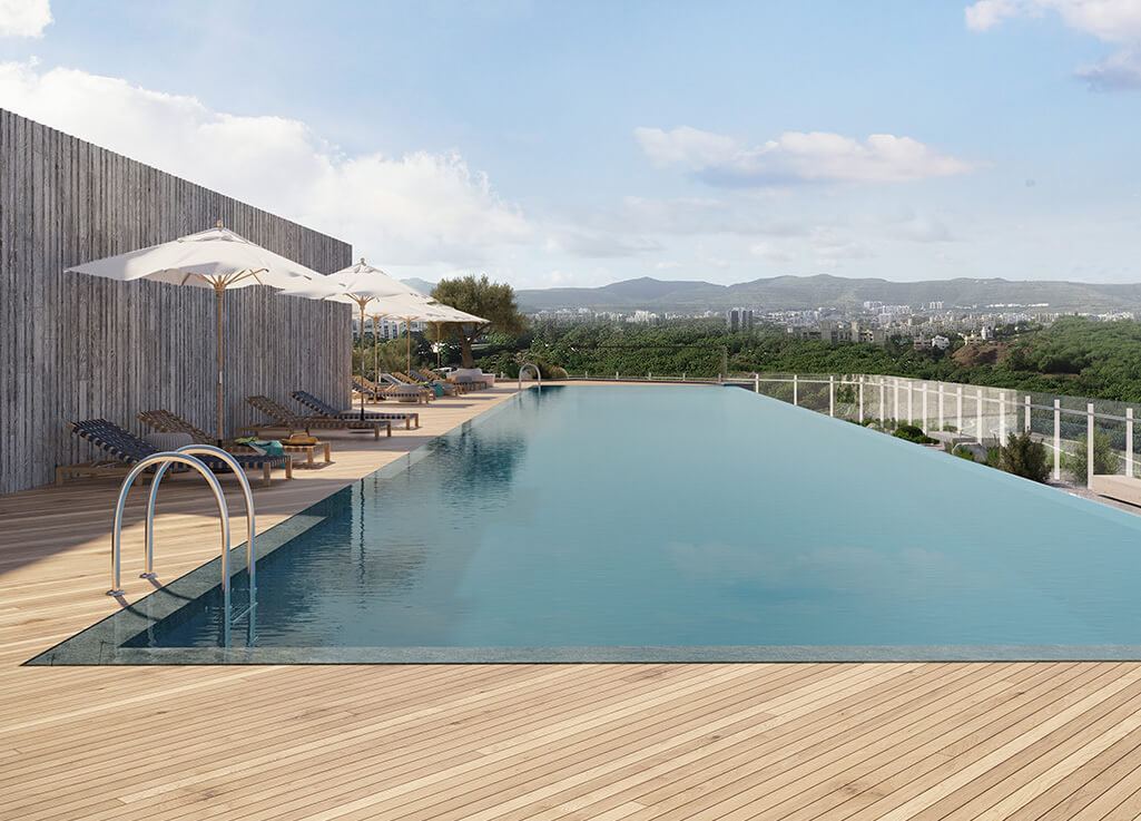 Infinity Edge Swimming Pool