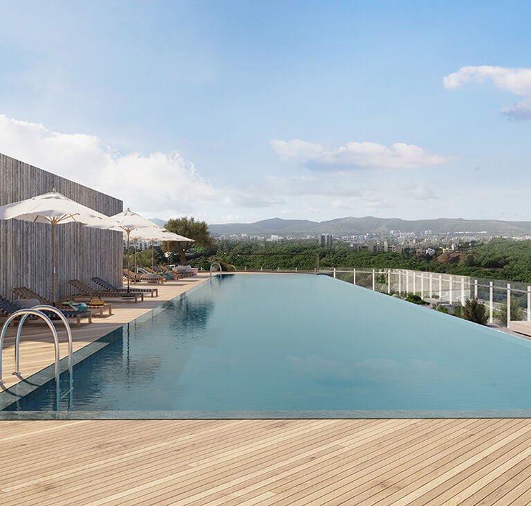 Infinity Edge Swimming Pool